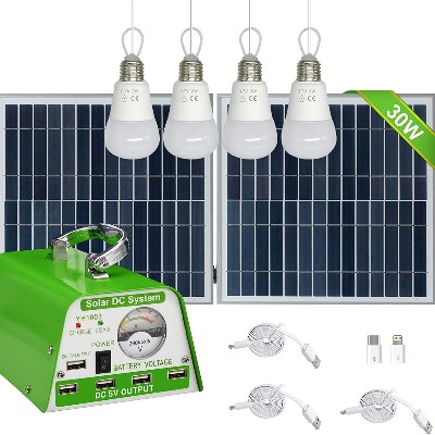 GVShine Solar Panel Lighting Kit
