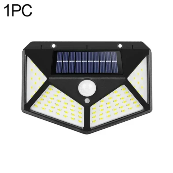 New Exquisite Set of 100 Stunning, Beautiful Waterproof Solar Powered Outdoor Wall Lights with Motion Sensor to Light up your Ga - Image 7