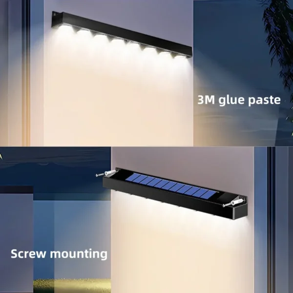 Solar Wall Light Outdoor Waterproof Garden Decoration Solar Powered Lamp Balcony Staircase Fence  Atmosphere Lighting - Image 5