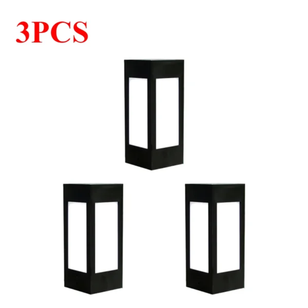 1-4PCS Solar Fence Post LED Cap Light Waterproof Outdoor Garden Yard Pool Lamp Square Lights Garden Street Lamp Decor - Image 10