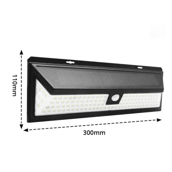 WAKYME 118 LED Solar Light PIR Motion Sensor Wall Lamp Outdoor Waterproof Solar Powered Garden Decoration Emergency Light - Image 3