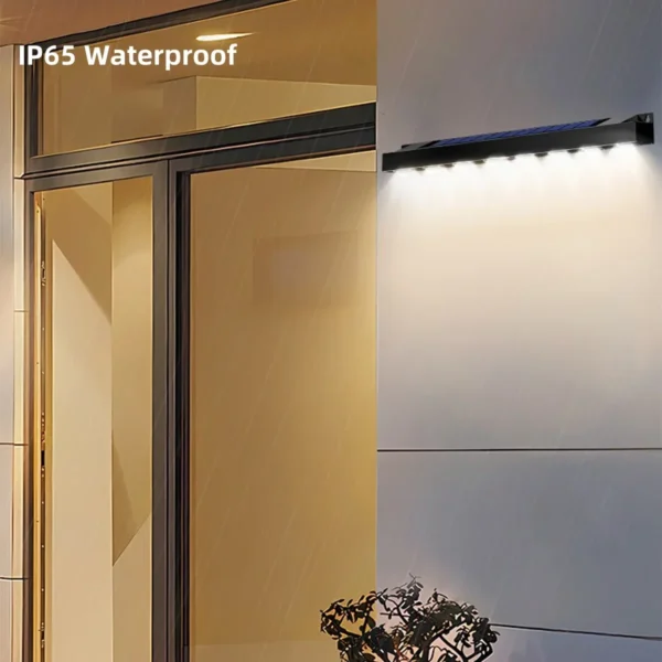 Solar Wall Light Outdoor Waterproof Garden Decoration Solar Powered Lamp Balcony Staircase Fence  Atmosphere Lighting - Image 3